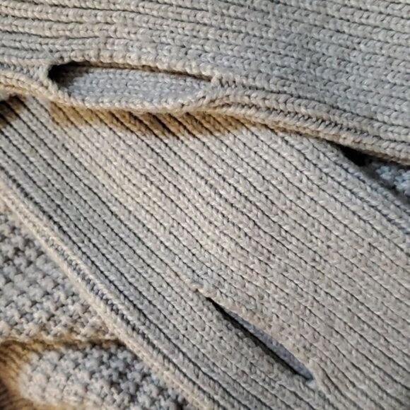 Sweater 41 Hawthorn Cowl Neck Cable Knit CREAM WOMEN'S WOMAN'S SIZE Medium - Picture 5 of 9